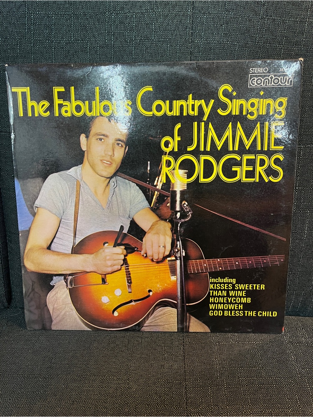 The Fabulous Country Singing of Jimmie Rodgers - Vintage LP